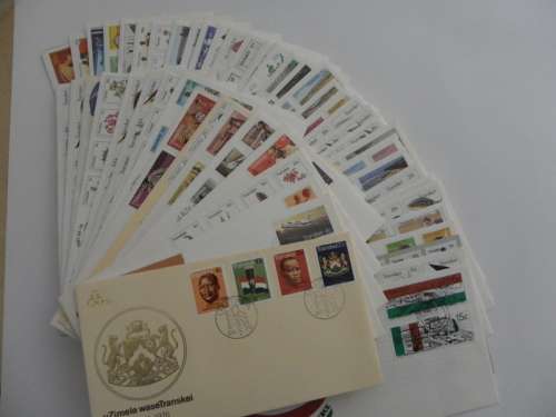 Transkei Set of FDC x78 (No duplication) - Read below (Bid per FDC to take all)