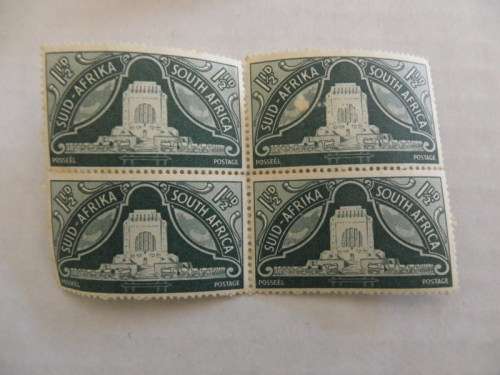 Union (1949) - Inauguration of the Voortrekker Monument 1 1/2 d Mint Block