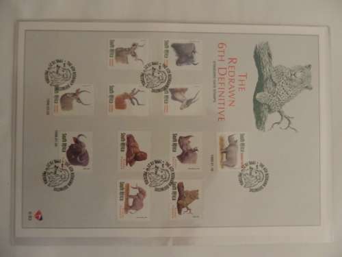 RSA 6.83 (1998) - 6th Definitive Series Redrawn SAPO Issued Folder