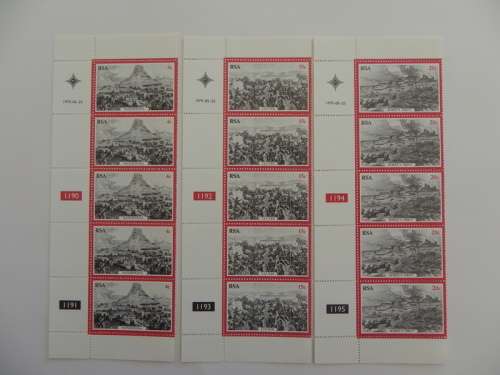 RSA 3.14 (1979) - Centenary of the Zulu War Mint Control Block Set