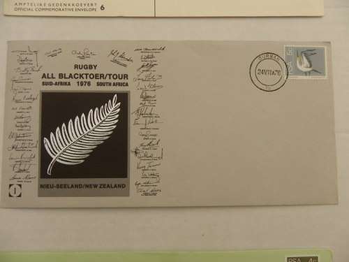 RSA (1976) - All Black Tour FDC #1