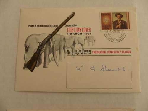 Rhodesia (1971) Frederick Selous Illustrated FDC