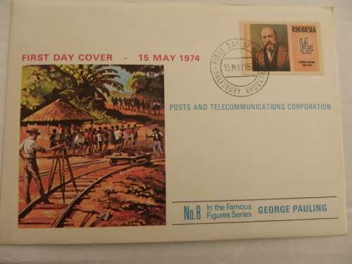 Rhodesia (1974) - George Pauling Illustrated FDC
