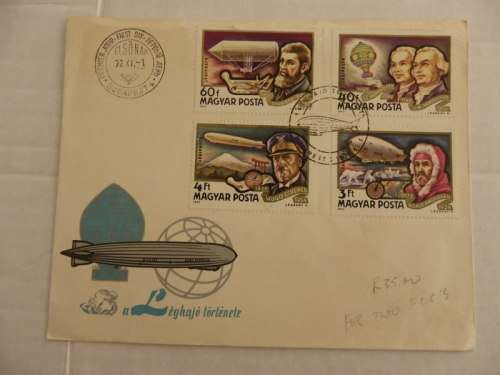 Hungary (1977) - Illustrated FDC