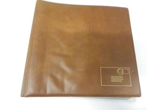 Brown FDC Album with 25 Pages in Excellent Condition