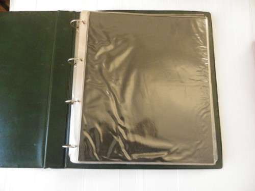 Green Protector FDC Top Load Album for Large FDC's with 15 Pages