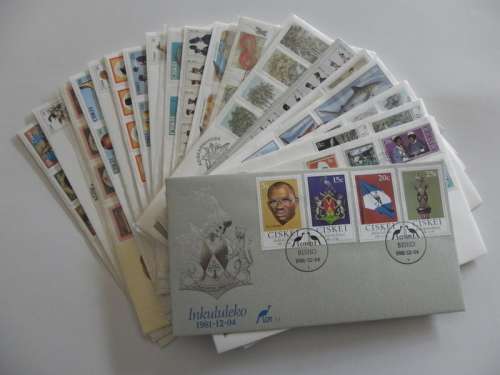 Ciskei FDC's x 32 (No Duplication) - Bid per FDC to take all