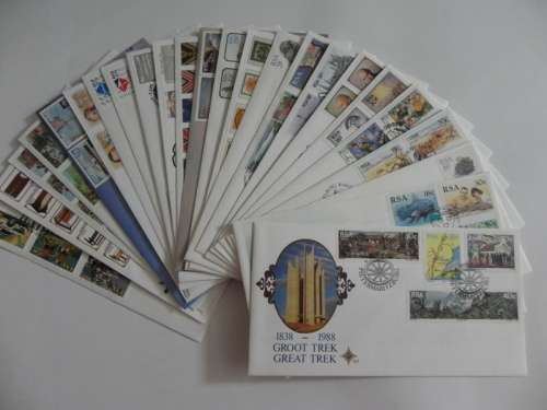 RSA 5th Series - Set of FDC`s  x 23 (No duplication) Bid per FDC to take all