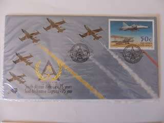 RSA 6.09 (1995) - 75th Anniversary of SA Airforce FDC