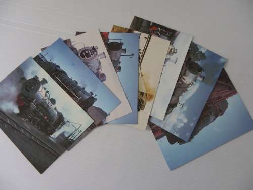 RSA - Trains Postcard Set