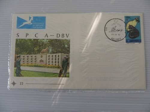 RSA 1.23 (1972) - Centenary of SPCA Official FDC