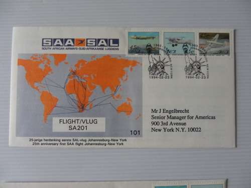 RSA (1994) - SAA #101 Illustrated FDC