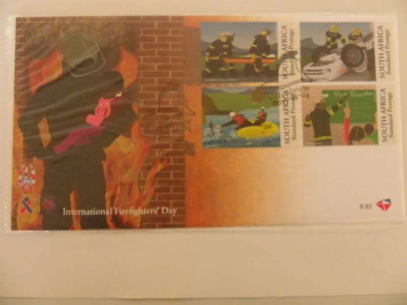 RSA 8.82 (2015) - International Firefighter`s Day FDC