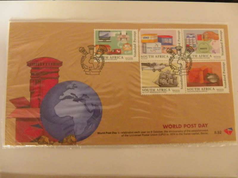 RSA 8.92 (2015) - World Post Day FDC