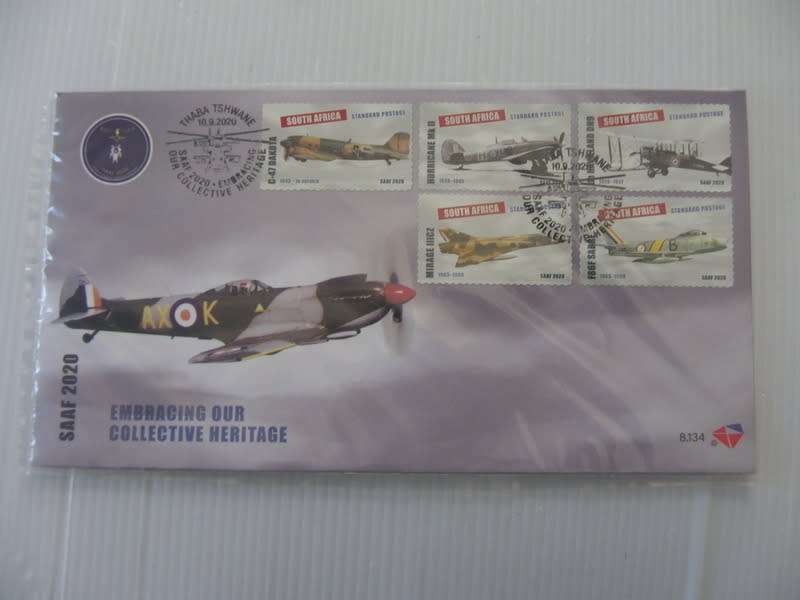 RSA 8.134 (2020) - SA Airforce FDC