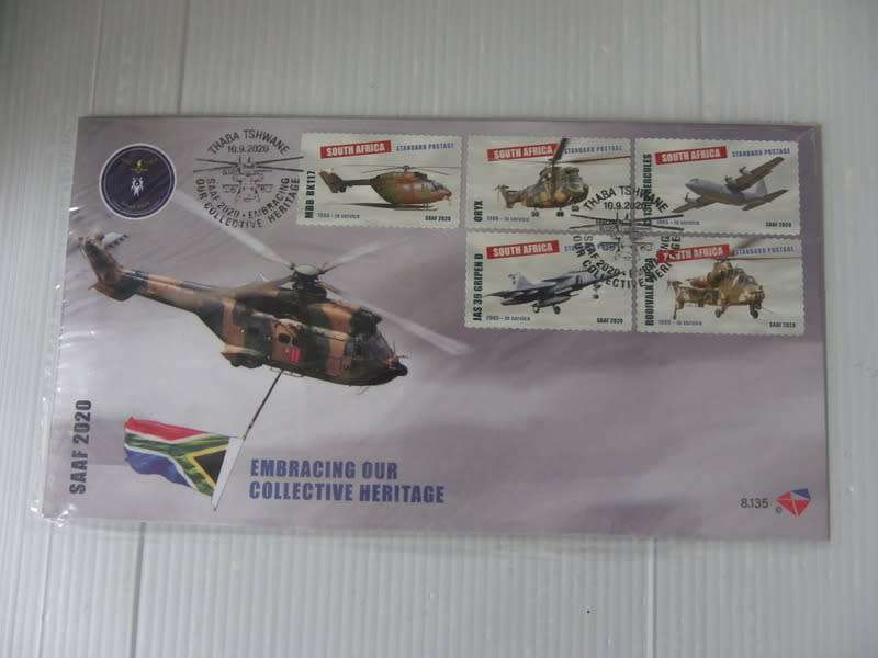 RSA 8.135 (2020) - SA Airforce FDC
