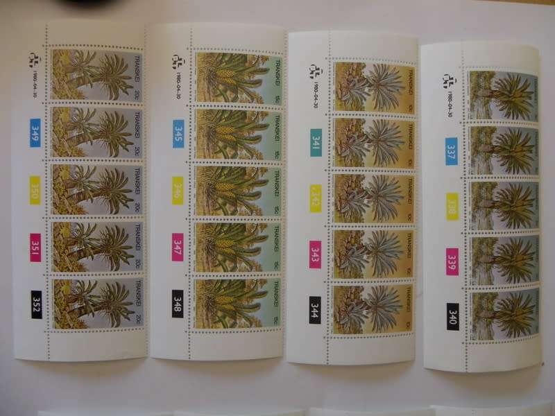 Transkei 1.18 (1980) - Cycads Mint Control Block Set