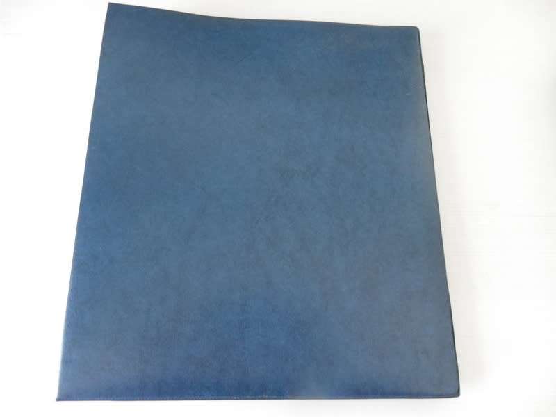 Blue FDC Album for Large FDC`s with 15 Pages