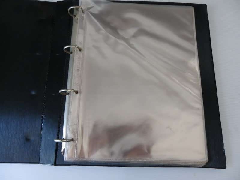 Blue FDC Album for Large FDC`s with 15 Pages