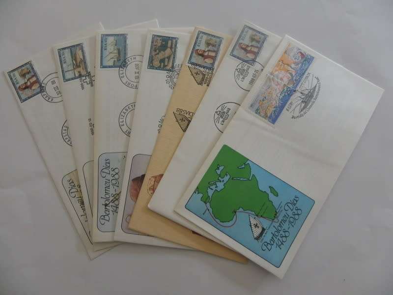 RSA Diaz  - Full Set of Illustrated FDC`s