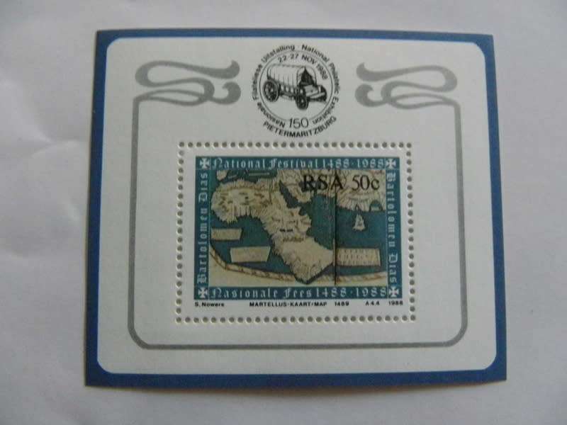 RSA SAF03 (1988) - Diaz Mint Miniature sheet