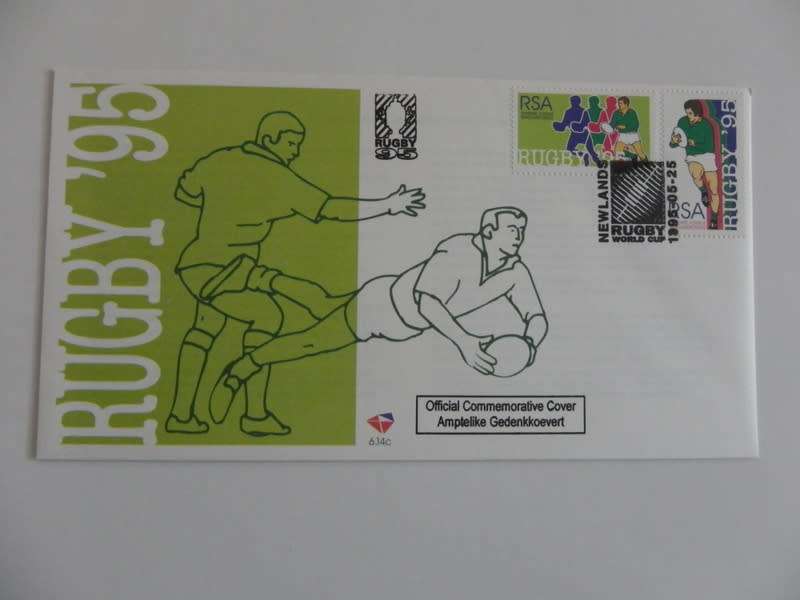 RSA 6.14c (1995) - Rugby World Cup FDC