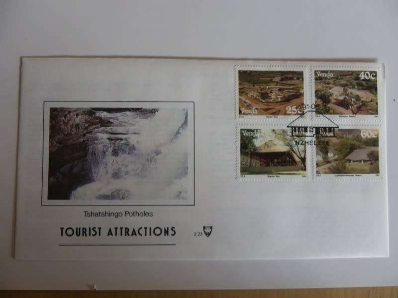 Venda 2.23 (1991) - Tourist Attractions FDC