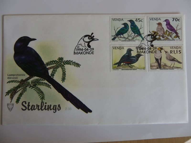 Venda 2.35 (1994) - Starlings FDC