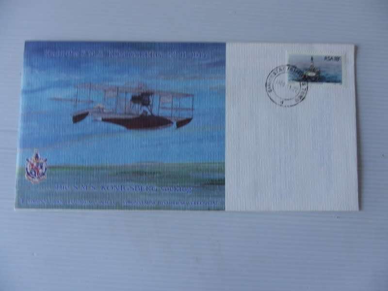 RSA (1969) - Navy #4 SMS Konigsberg Search Illustrated FDC