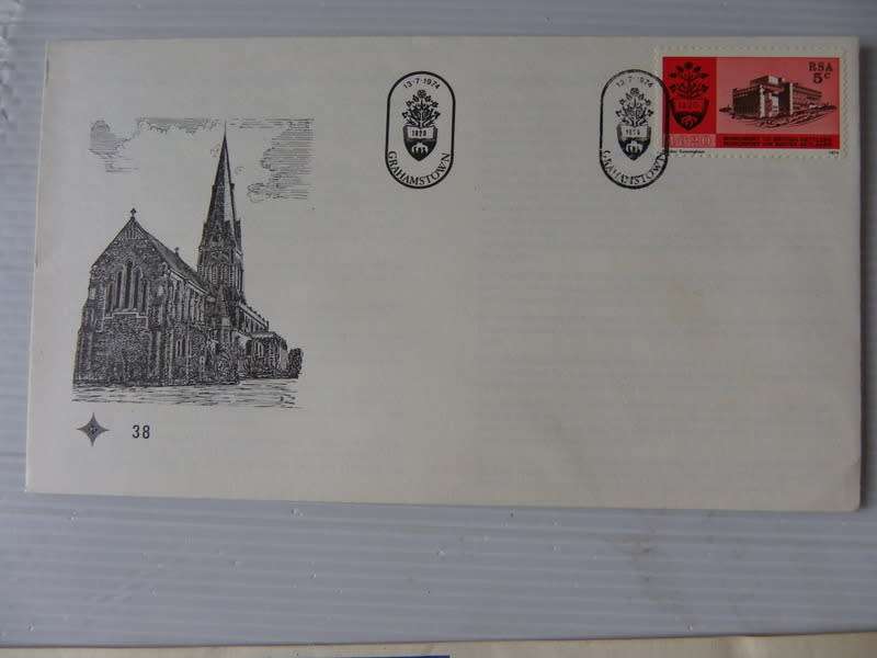 RSA 1.38 (1974) - Inauguration of Settlers Monument Official FDC