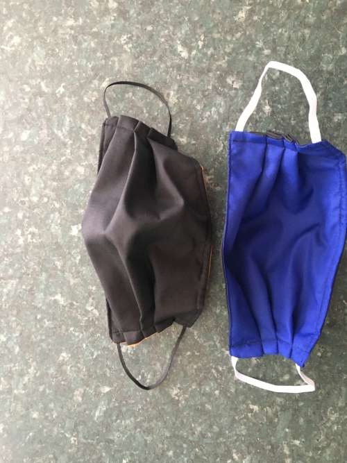 Facemasks custom - 3 Layers Fabric- Polyurethene And Cotton