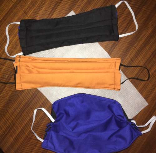 Facemasks custom - 3 Layers Fabric- Polyurethene And Cotton