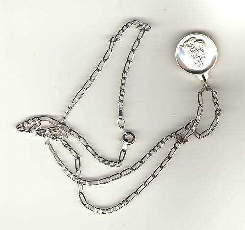 R39!!!.925 pure- Silver Chain & Pendant NOW REDUCED MUST GO!!!