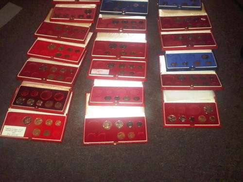 My last 24 Proof sets 1965-1989- Start @ R25 each!!!!!!!!!!!!!