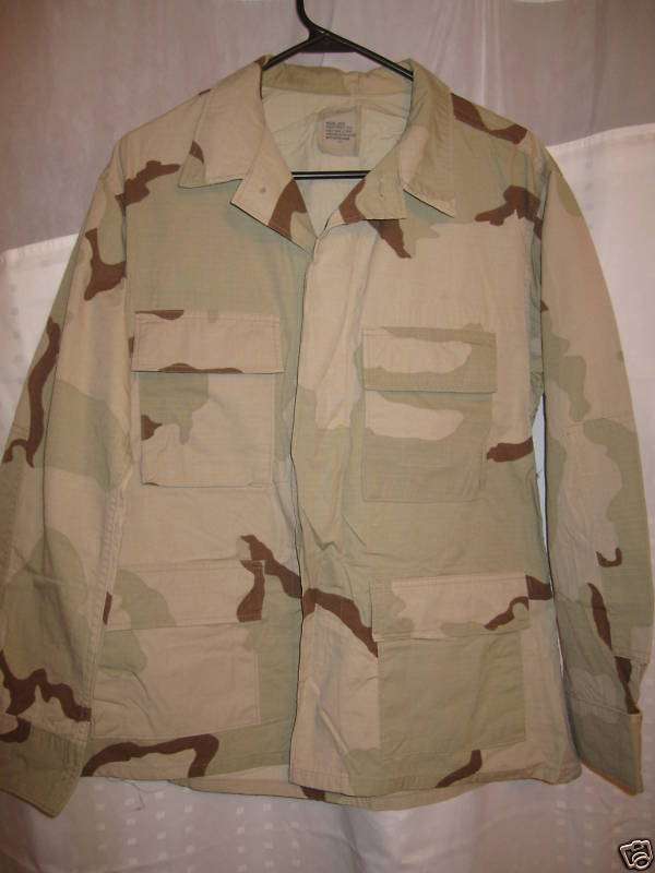 Desert BDU Shirt 3 tri colour US Army Original
