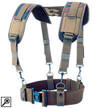 Snipers harness suspenders woodland Russian Army