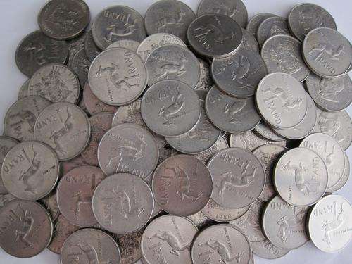 OLD R1 SPRINGBOK COINS