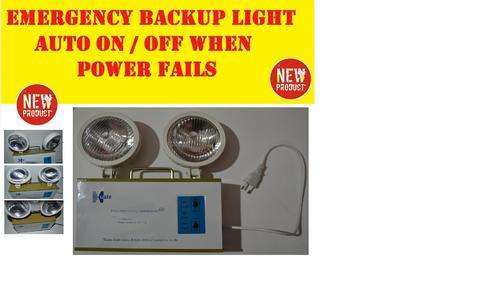 BACKUP EMERGENCY LIGHT - AUTO ON WHEN POWER FAILS R799.95