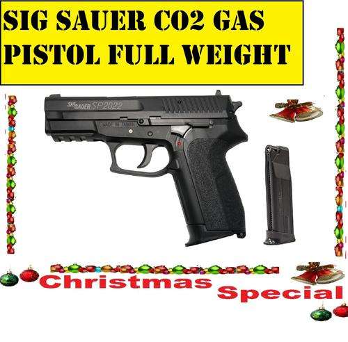 SIG SAUER PRO CO2 GAS PISTOL FULL WEIGHT 4.5MM STEEL BB R1695.00