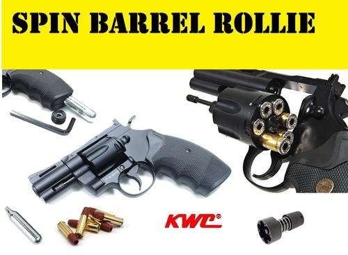 GUERRILLA  4.5 CAL KWC CO2 REVOLVER 2 INCH R1995.00