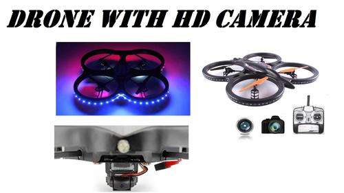 DRONE QUAD COPTER WITH HD CAMERA  R3999.95