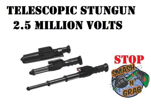 TELESCOPIC STUN GUN BATON ( PUSH BUTTON RELEASE ) R999.95