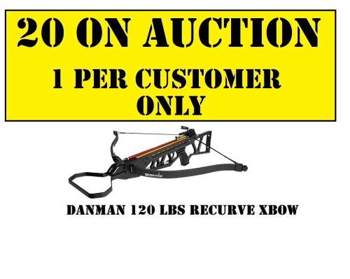 PROFESSIONAL  CROSSBOW set 120 LBS  R1499.99   ***1 PER CUSTOMER ***