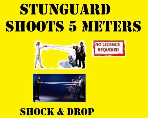 STUNGUN SHOOTS OUT 5 METERS 1695.00   ** ONE PER CUSTOMER**