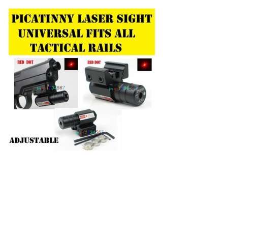 Laser Sight with both Picattinny and Dovetail Mounts  R995.00