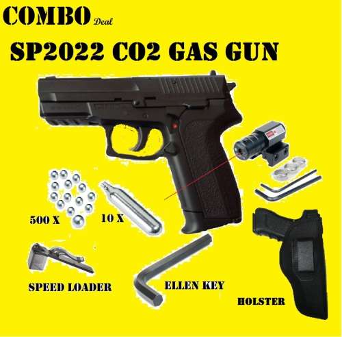 KWC SP2022 CO2 PISTOL (GAS GUN) COMBO DEAL