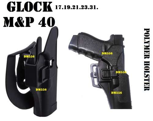 TWO WAY  BELT /CLIPON Anti Grab POLYMER HOLSTER FOR m&p .40 and GLOCK17.19.23.31 R895.00