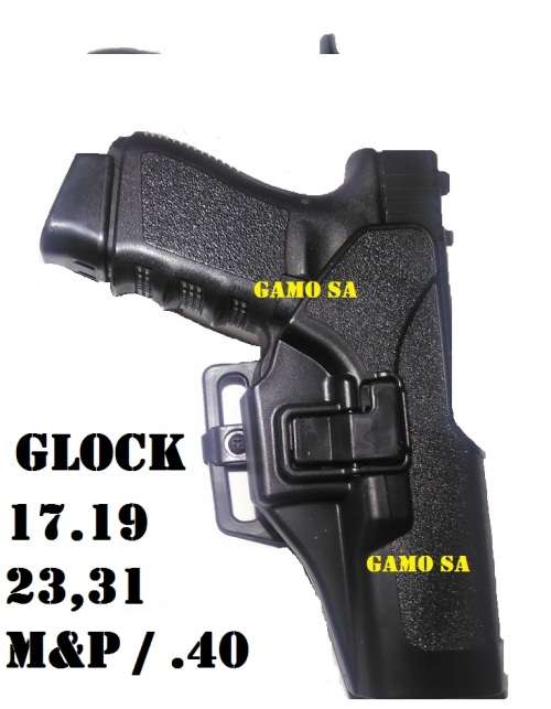 TWO WAY  BELT /CLIPON Anti Grab POLYMER HOLSTER FOR m&p .40 and GLOCK17.19.23.31 R895.00