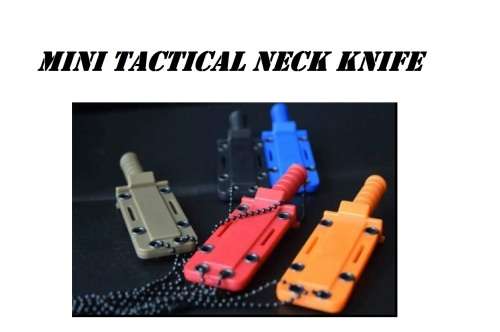 MINI NECK KNIFE WITH SHEATH R395.00
