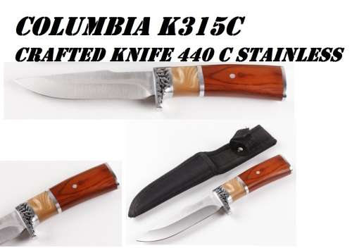 COLUMBIA K315C CRAFTED BLADE  440C STAINLESS  R995.00
